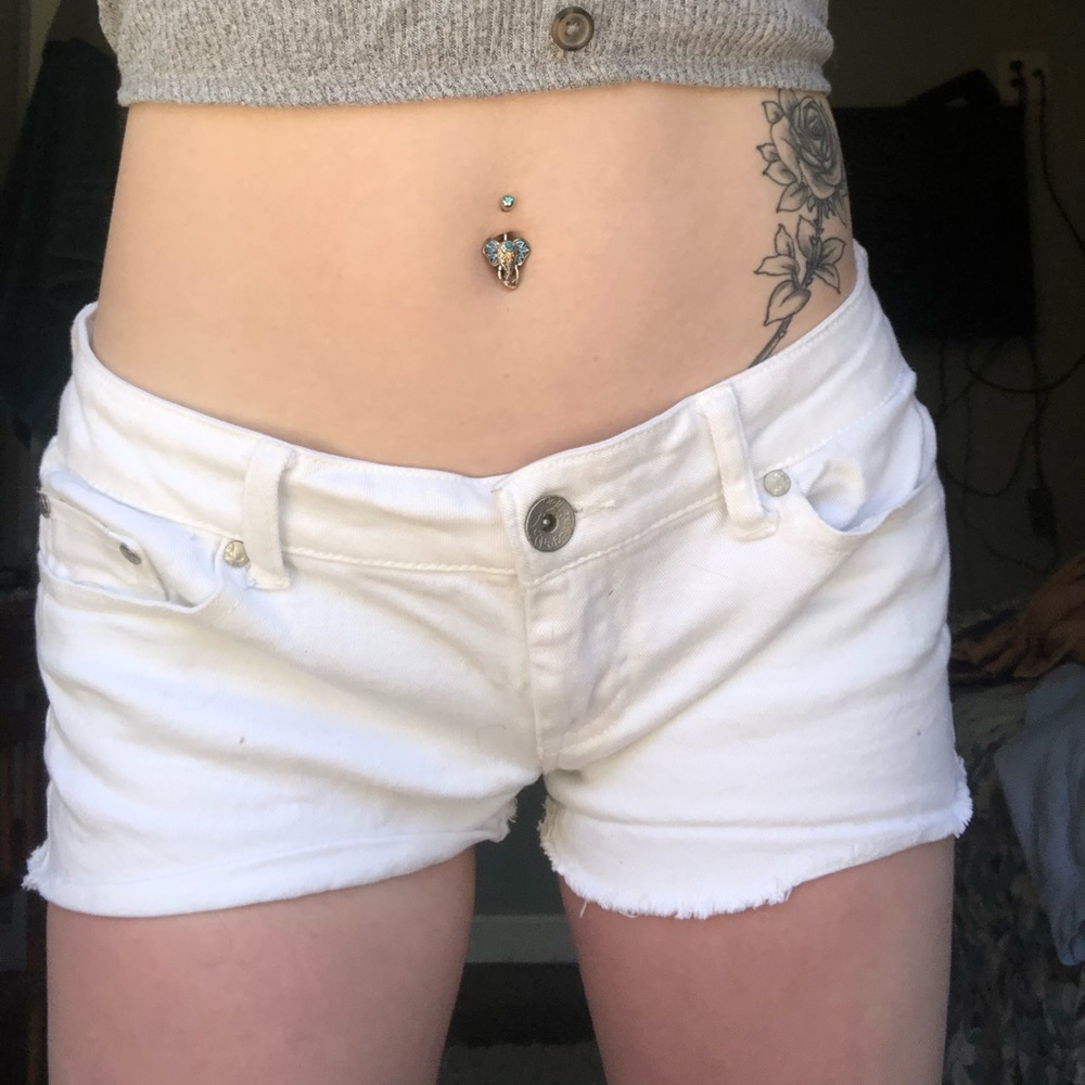 White Refuge Shorts
